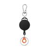 Retractable Pen Holders 360° Rotation Lanyard ID Badge Portable Pen Pencil Clips  Office