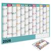 2026 Yearly Daily Calendar Annual Planner 365 Days Planner Sheet Large Wall Calendar  Home Office