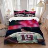 3Pcs Lamine Yamal'S Jersey Number Bedding Sets For All Sizes New 3D Printed Bed Cover Comforter Duvet Cover Pillowcase Bedroom Decoration