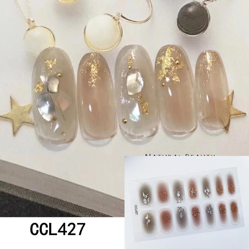 3D полоски для ногтей, художественные наклейки, полноразмерные обертывания для ногтей, польский маникюр, самоклеющийся декор, украшение