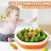 Игры «Вытягивание морковки» для малышей Детская память Распознавание цветов Практические навыки Обучение Редиска Игрушка Игра для новорожденного ребенка