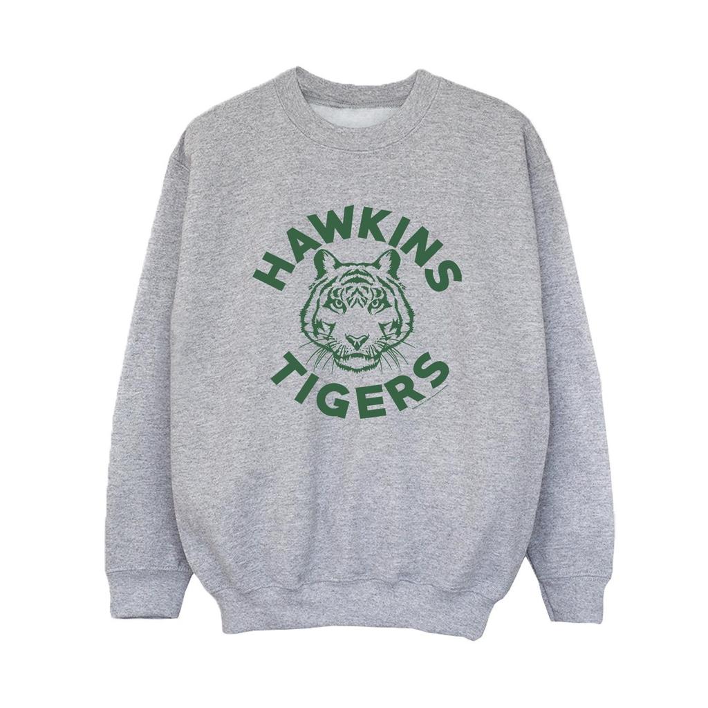 Netflix Boys Stranger Things Hawkins Tigers Sweatshirt
