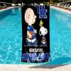 Snoopy Print Beach Towel Design, Soft, Lightweight. for Home Bathroom, Spa, Pool, Yoga, Surfing, Camping, Gift for Family, Friend