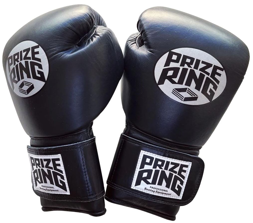 Перчатки боксерские PRIZE Ring черные 8 унций RING/Prize "Professional 5.0"
