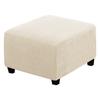 Square Elastic Step Cover Thickened Full Cover Square Low Stool Cover Household Sofa Step Stool Protection Cover