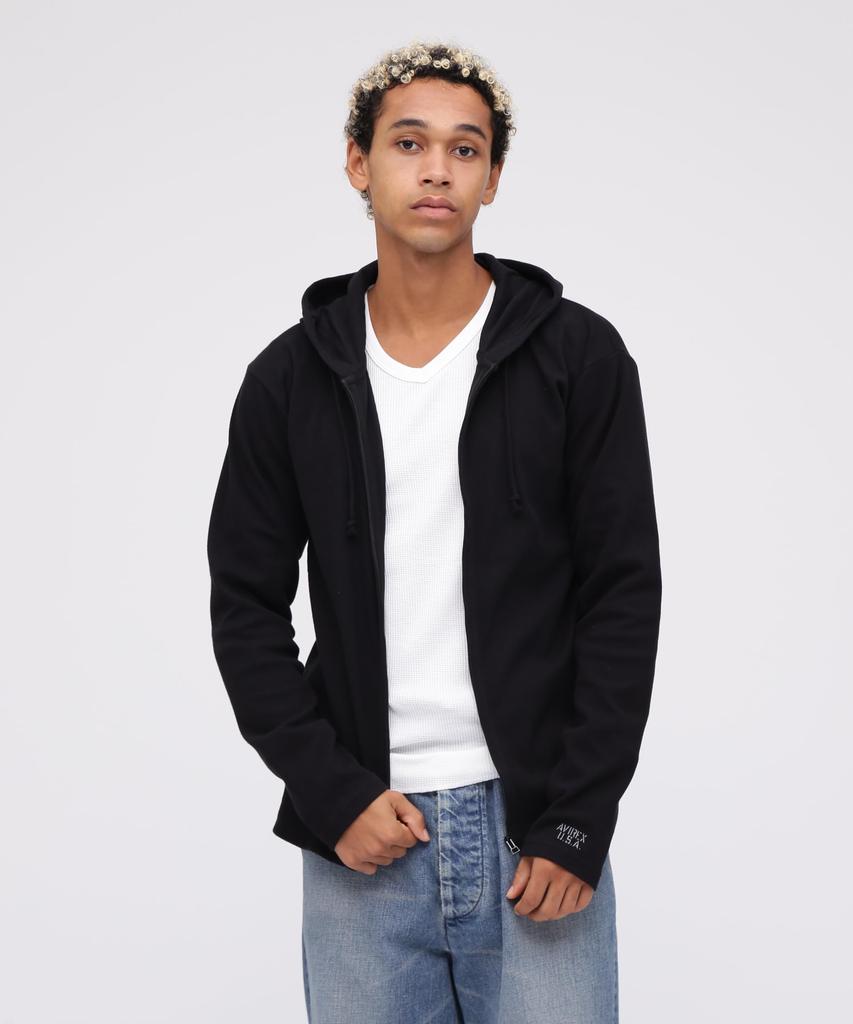 Парка Avirex Daily Fullzip Rib, Размер M, 6153641, Черный