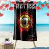 Guns N 'Roses 2D Flat Print Beach Towel, Large Soft Quick Dry Towel for Beach Camping SwimmingDSTJ0925107