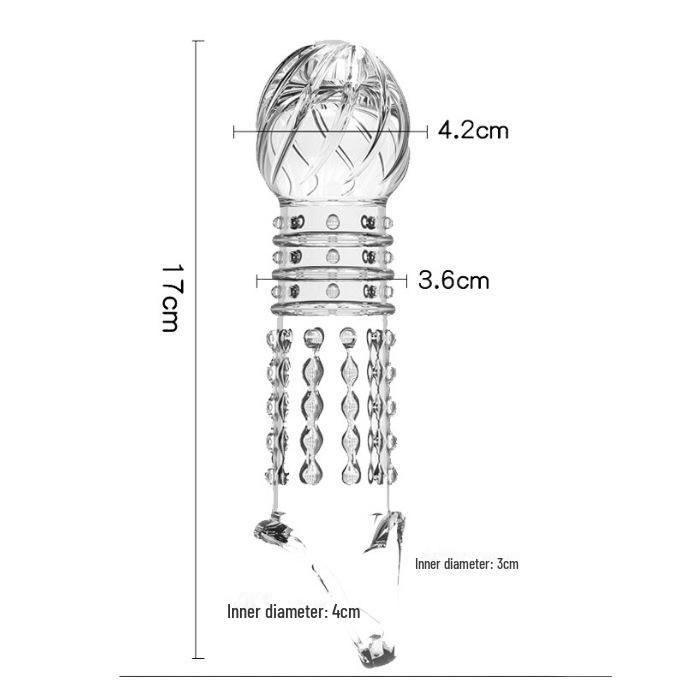 Набор зубов волка «Эмэй Торн»: Игрушки для взрослых пар с улучшенными крупными частицами