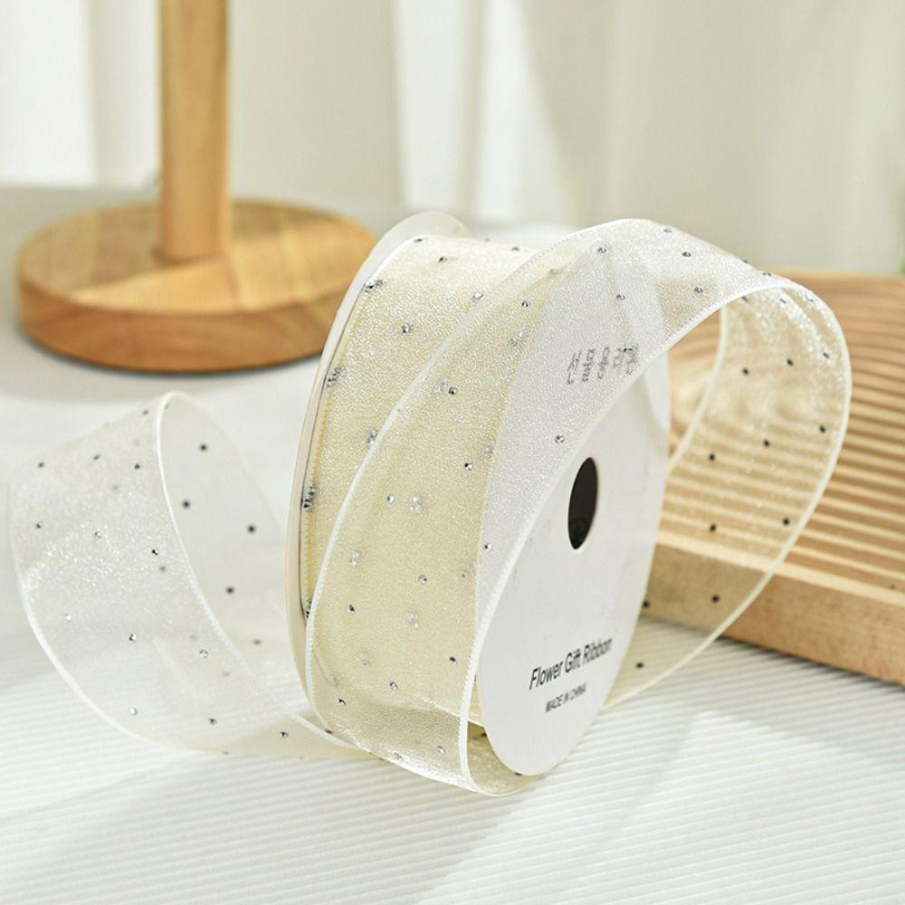 Упаковка подарка органза марля бант DIY упаковочная лента новая подарочная коробка обертка подарок