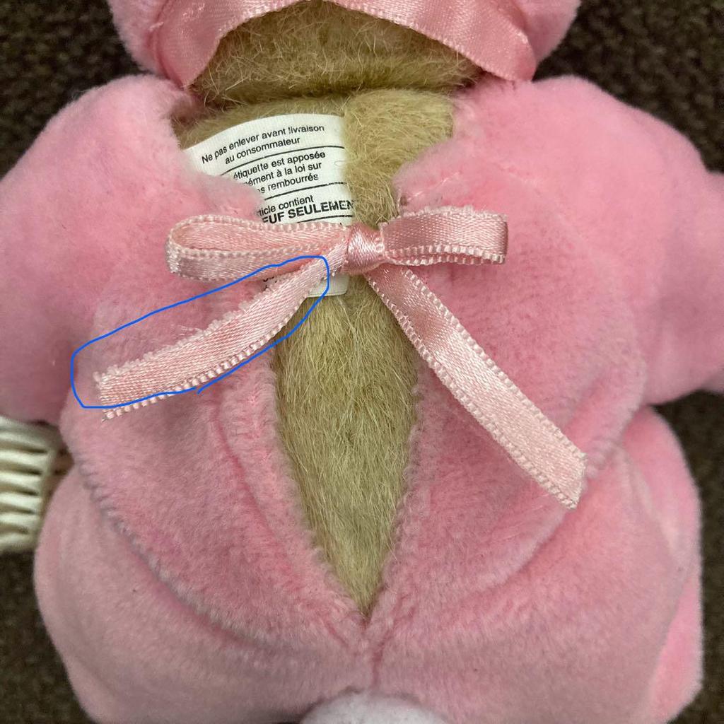 [USED] Muffy North American Bear Teddy Bear Rabbit Plush Toy