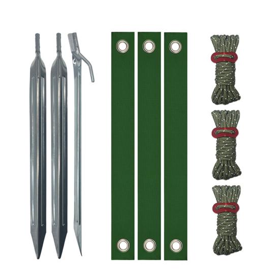 Комплект колышков для деревьев Сверхпрочный Поддержка молодых деревьев при плохой погоде Дерево