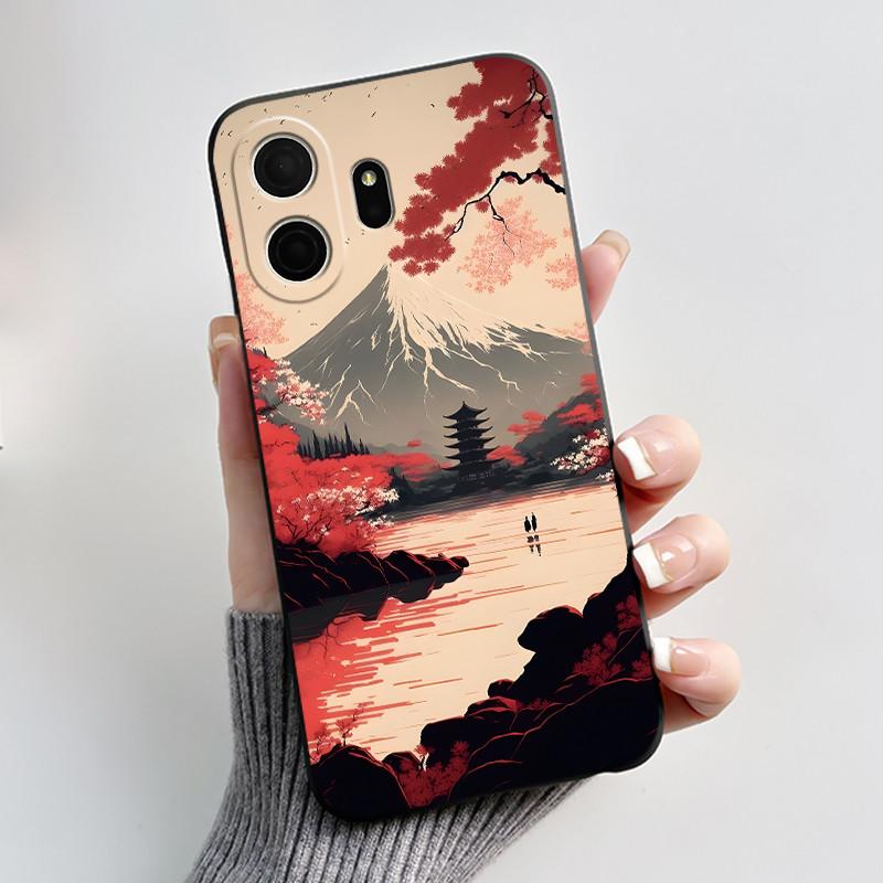 Для чехла TCL NxtPaper 70 Pro Роскошный Милый Кролик с Сердечком Забавный Мягкий Черный ТПУ Силиконовый Чехол для Телефона Для TCL NxtPaper70 Pro Задняя Крышка