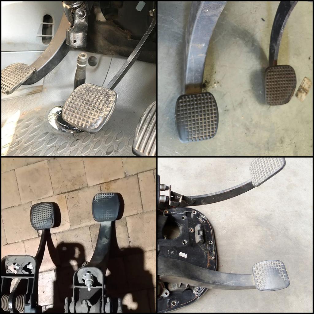 2pcs For Iveco Daily III IV V 2006 2007 2008 2009 2010 2011 2012 2013 2014 Clutch Brake Pedal Cover Rubber 500342221