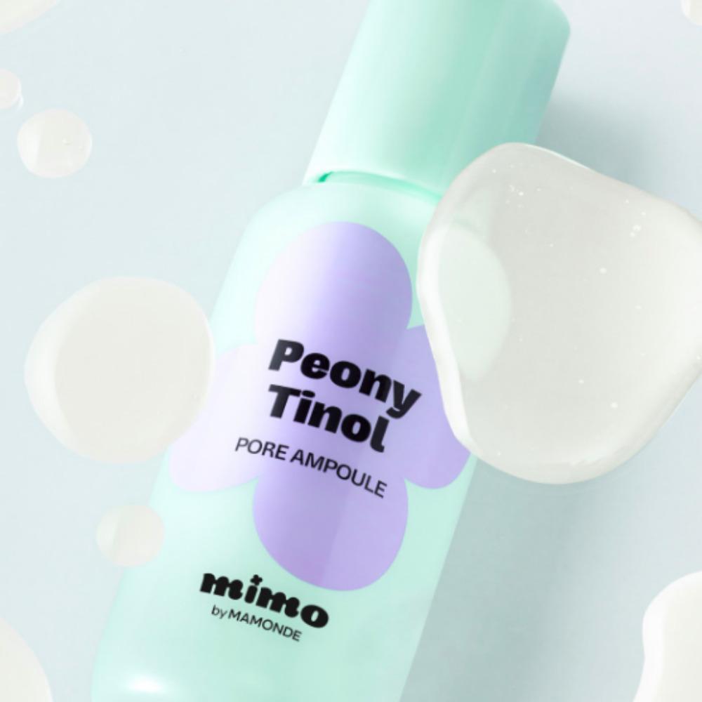 Mamonde [Daiso] Коллекция Peony Tinol для ухода за проблемной кожей и порами (4 типа), Подушечки, очищающая пена, ампула, бальзам