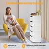 Bymaocar 5-layer PP Modern Narrow Corners Storage Cabinet with 7-10kg Bearing Capacity, Saving Space for Storing Clothes, Toys