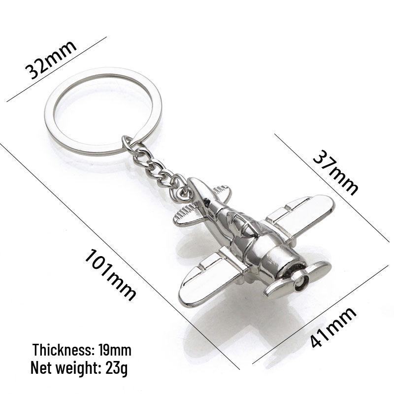 Брелок-модель самолета J-20: 3D Подвеска в виде самолета Сувенирный подарок