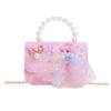 Stylish Charming And Handbag For Girls Featuring Princess Theme And Adorable Bow