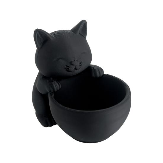 Мини Котенок Цветочный Горшок Суккуленты Кашпо Милый Кот Растение Горшок Украшение для Дома Настольное Кашпо Котенок Подарок для Любителей Кошек