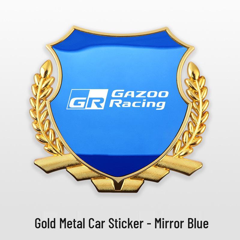 Metal Wheat Ear Side Emblem Sticker for ix35, Mingtu, Shengda, Elantra, Fiesta, Yue Dong, and Yue Na Cars