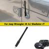 Алюминиевая антенна 6,29 дюйма для Jeep Wrangler JL 4XE Gladiator JT 2018 2019 2020 2026 2026 2026 AM FM Черная короткая антенна 1 шт.