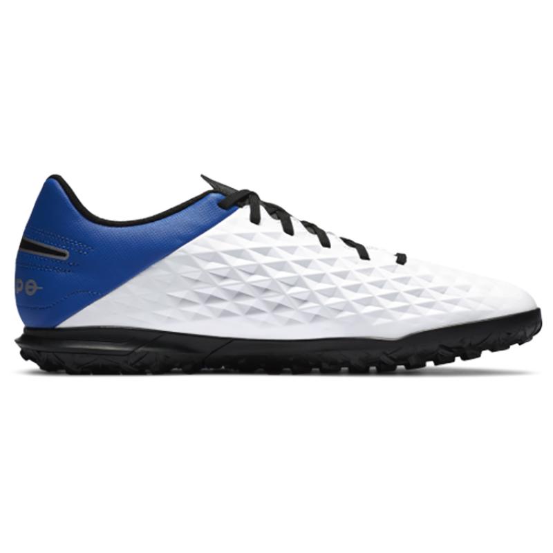 Nike Legend 8 Club TF Turf 'Белый Черный Синий' Тренировочные Футбольные Бутсы AT6109-104