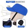 Adjustable Strap Safety Hard Hat Top 6 Holes Safety Baseball Caps  Outdoor Sports