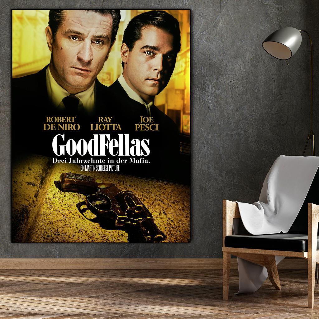 Классический фильм «Славные парни» с принтом, постер, холст, настенное искусство, абстрактная живопись, винтажная пленочная картина для гостиной, домашний декор, Cuadros