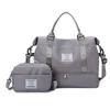 Сумка для путешествий Большая вместимость сумка для мамы и ребенка Мамин легкий мессенджер Многофункциональная независимое отделение для обуви Багажная сумка Разделение сухого и влажного