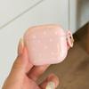 Девочка розовый милый чехол для наушников для airpods 1 2 3 4 pro 2 pro3 ударопрочная защитная крышка белый облачный кулон силиконовый чехол