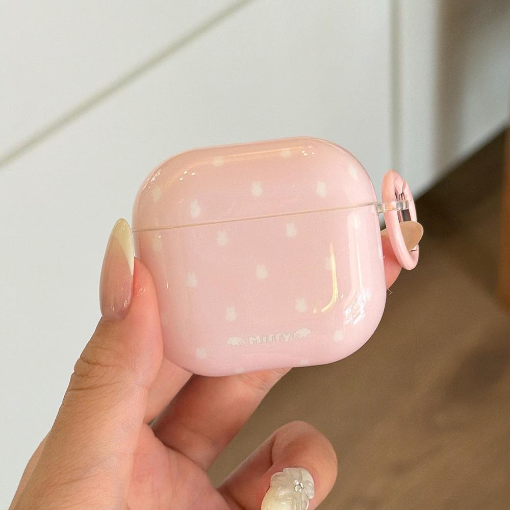 Девочка розовый милый чехол для наушников для airpods 1 2 3 4 pro 2 pro3 ударопрочная защитная крышка белый облачный кулон силиконовый чехол