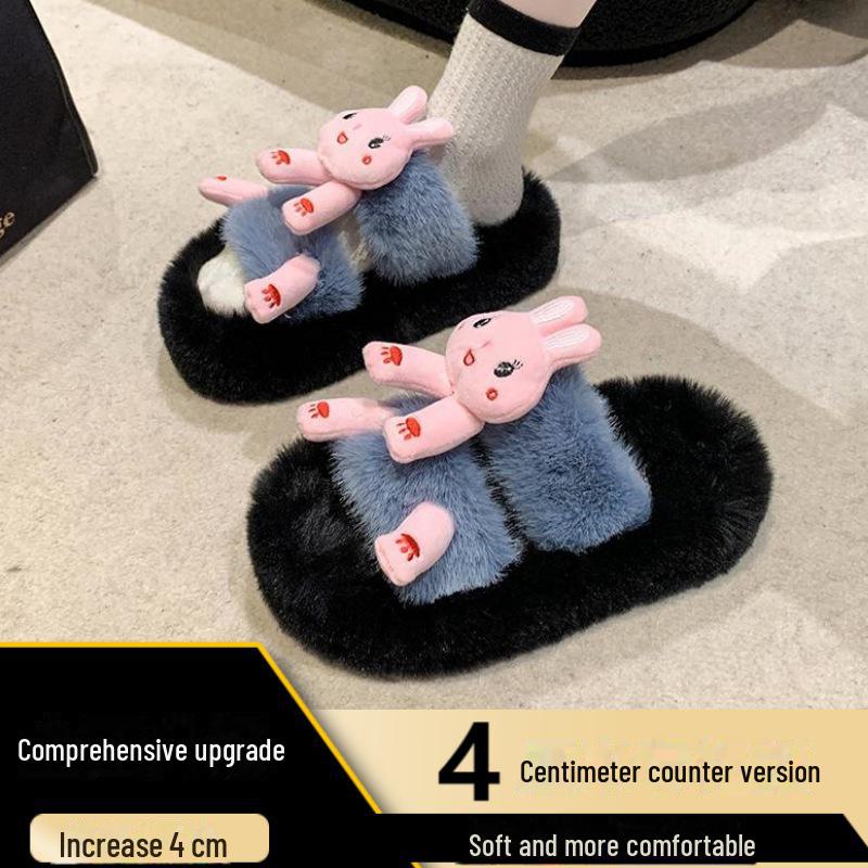 Высококачественные женские модные хлопковые тапочки с толстой подошвой Frog для лета, осени и зимы