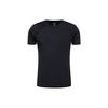 Solid Color Sports Training Crew Neck Short Sleeve Raglan T-Shirt Men T-Shirts Black 1327641-001