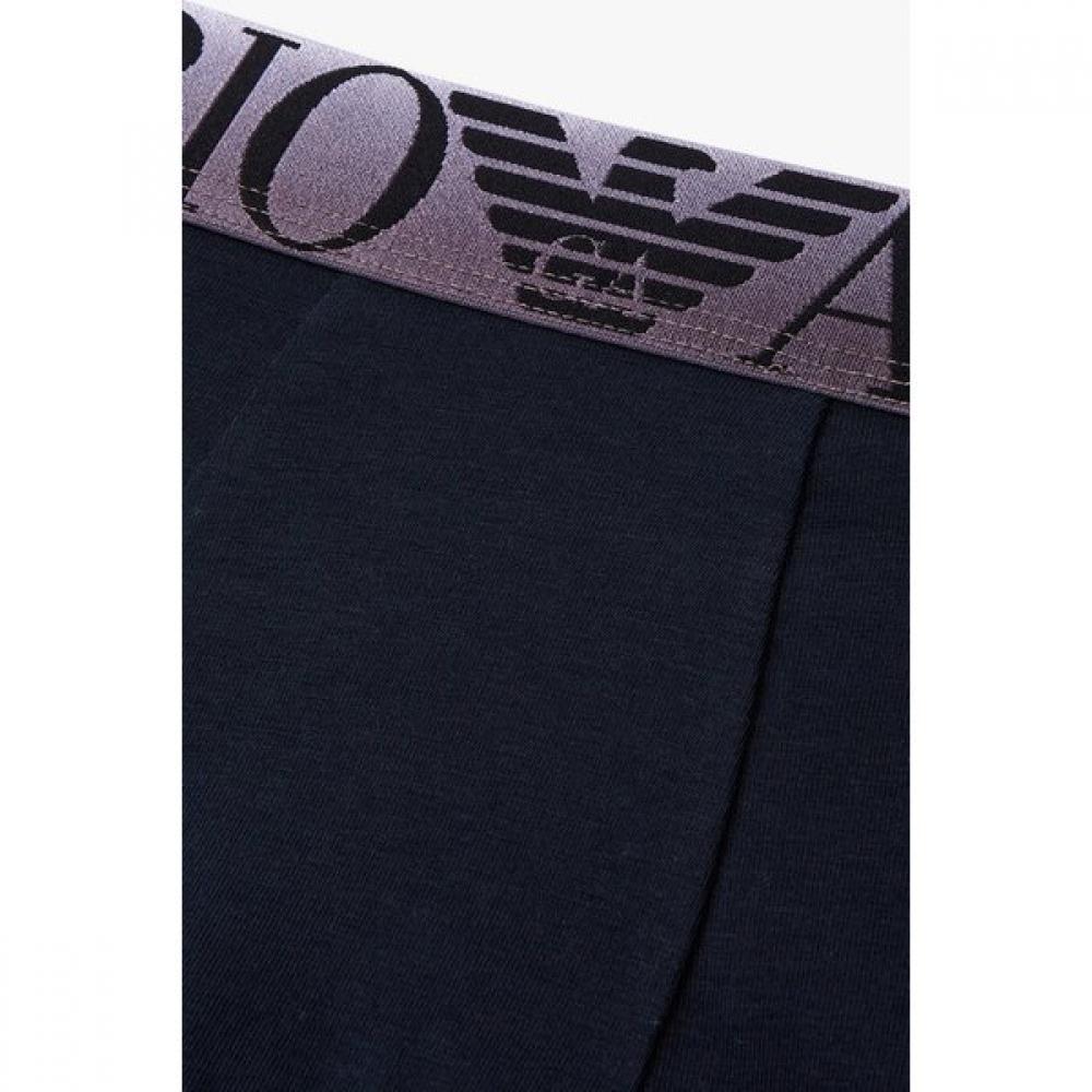 Emporio Armani Мужские Хлопковые Трусы С Градиентной Полосой Набор Из 2 Штук 0815112028 0815112029