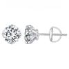 D Color 0.5/1CT VVS1 EX Moissanite Stud Earrings S925 Platinum Plated Earrings Lab Diamond Shining Valentine's Day Gift