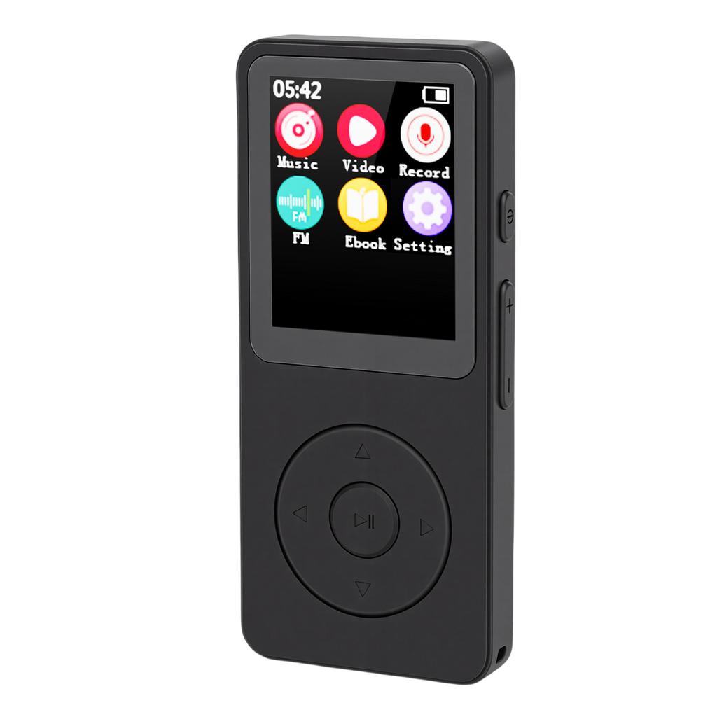 MP3-плеер Bluetooth 5.4 HiFi 2,4-дюймовый ЖК-экран Портативный музыкальный плеер FM Диктофон для активного отдыха Путешествий