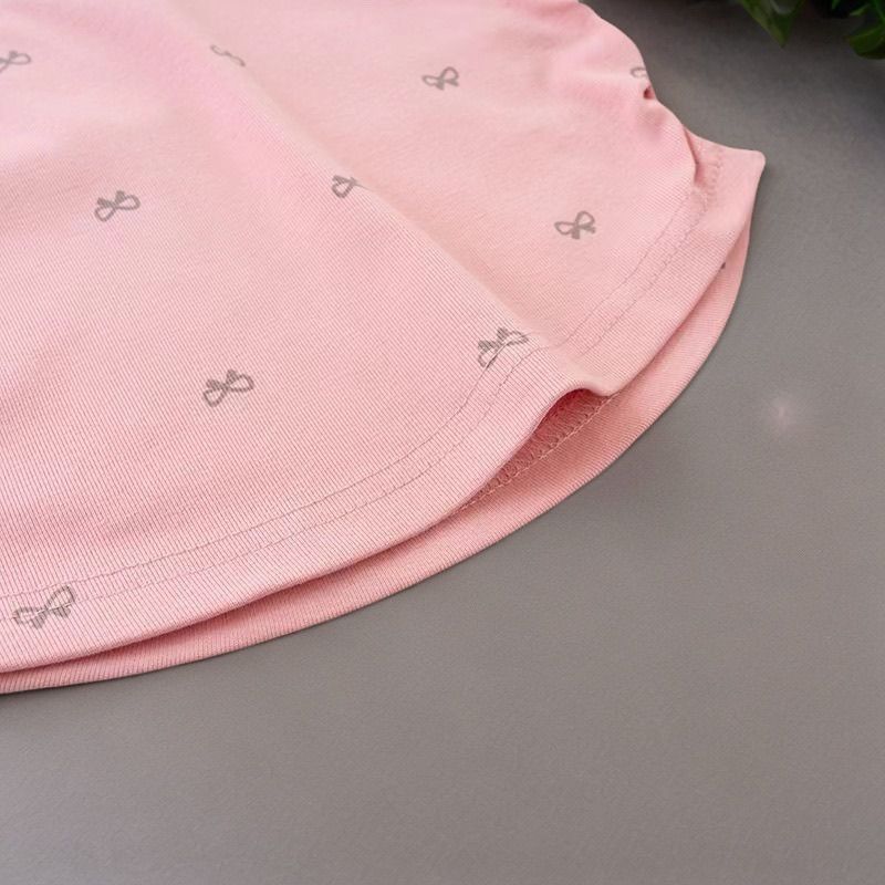 Girls' Short Sleeved Summer T-shirt Children's Clothing with Diamond Inlay Cute Casual T-shirt Fashionable Floral Pattern