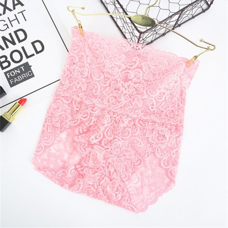 1Pc Fashion Women High Waist Plus Size Panties Lace Mesh Floral Transparent Briefs Underwear Solid Seamless Underpants Lingerie