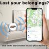 Ультратонкая карта-трекер Беспроводная зарядка Работает с Apple Find My Водонепроницаемость IPX68 Ультратонкий трекер Ключи Чемодан Сумка Локатор