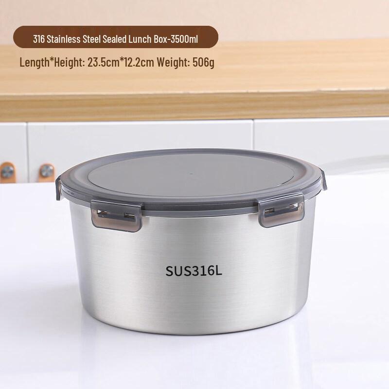 Xihe 316L Stainless Steel Sealed Lunch Box with Cutlery