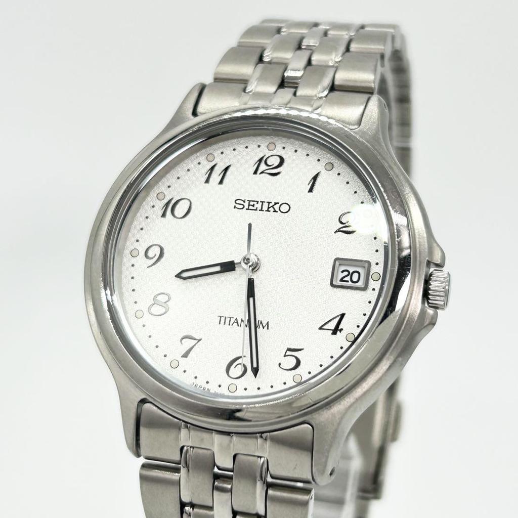[USED] SEIKO TITANIUM 7N42-8A60 Quartz Watch