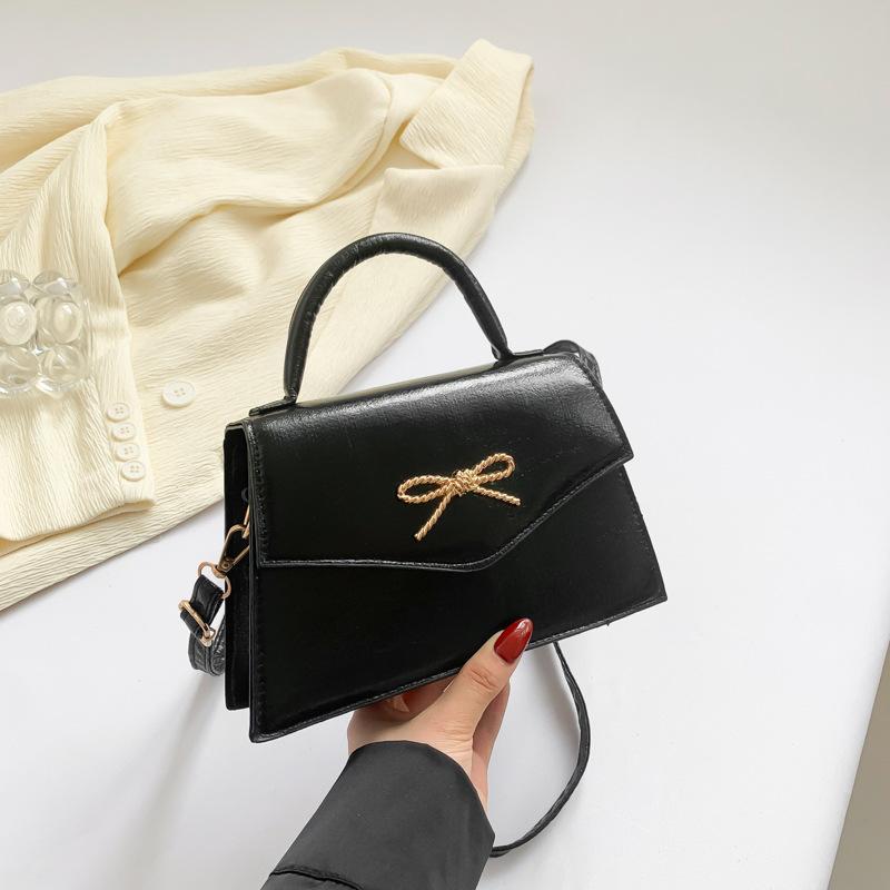 Модная женская сумка с бантами на лето, новая повседневная и модная, нежная, ручная сумка через плечо, маленькая квадратная сумка