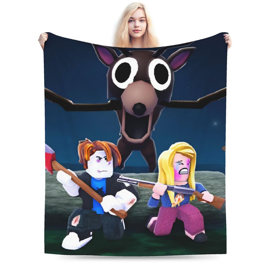 99 Nights In The Forest Flannel Blanket Winter Warm Soft Throw Blanket for Child Living Room Funny Bedspread Sofa Bed Cover