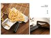 Stainless Steel Single-Handle French Fry Shovel - Ideal for Burger Shops