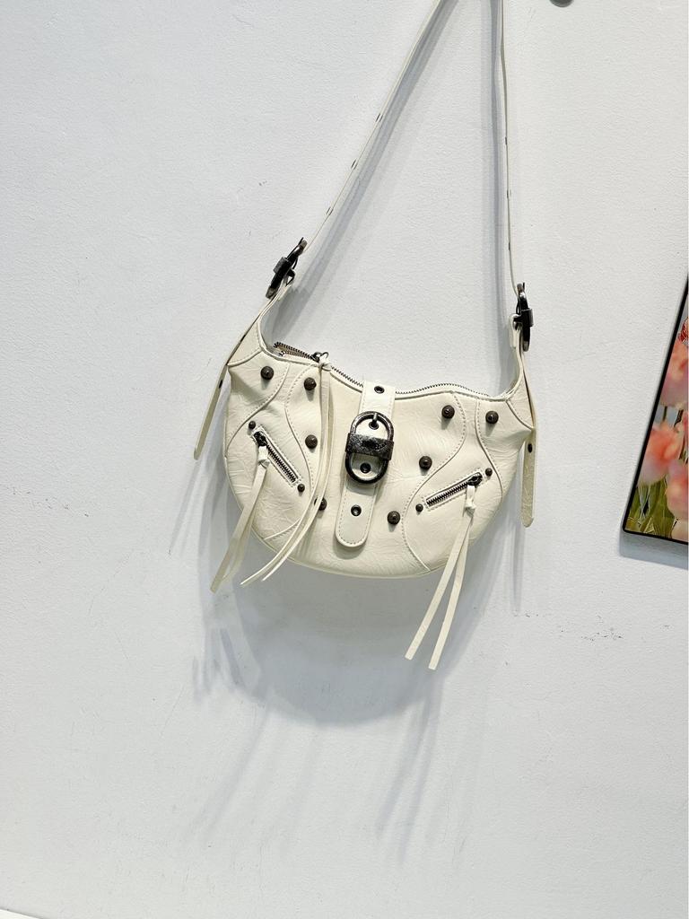 Женская сумка-мессенджер через плечо и подмышки из вощеной кожи для мотоциклистов высокого качества, вместительная