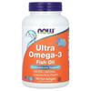 Now Foods Ультра Омега 3 500 EPA 250 DHA мягкие капсулы, 180 таблеток, 2 упаковки