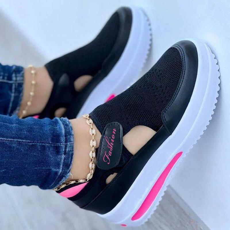 Fashion Women Sneakers Chunky Sports Shoes Women Platform Sneakers Vulcanized Zapatillas Spring Summer Chaussure Femme Casual Shoes