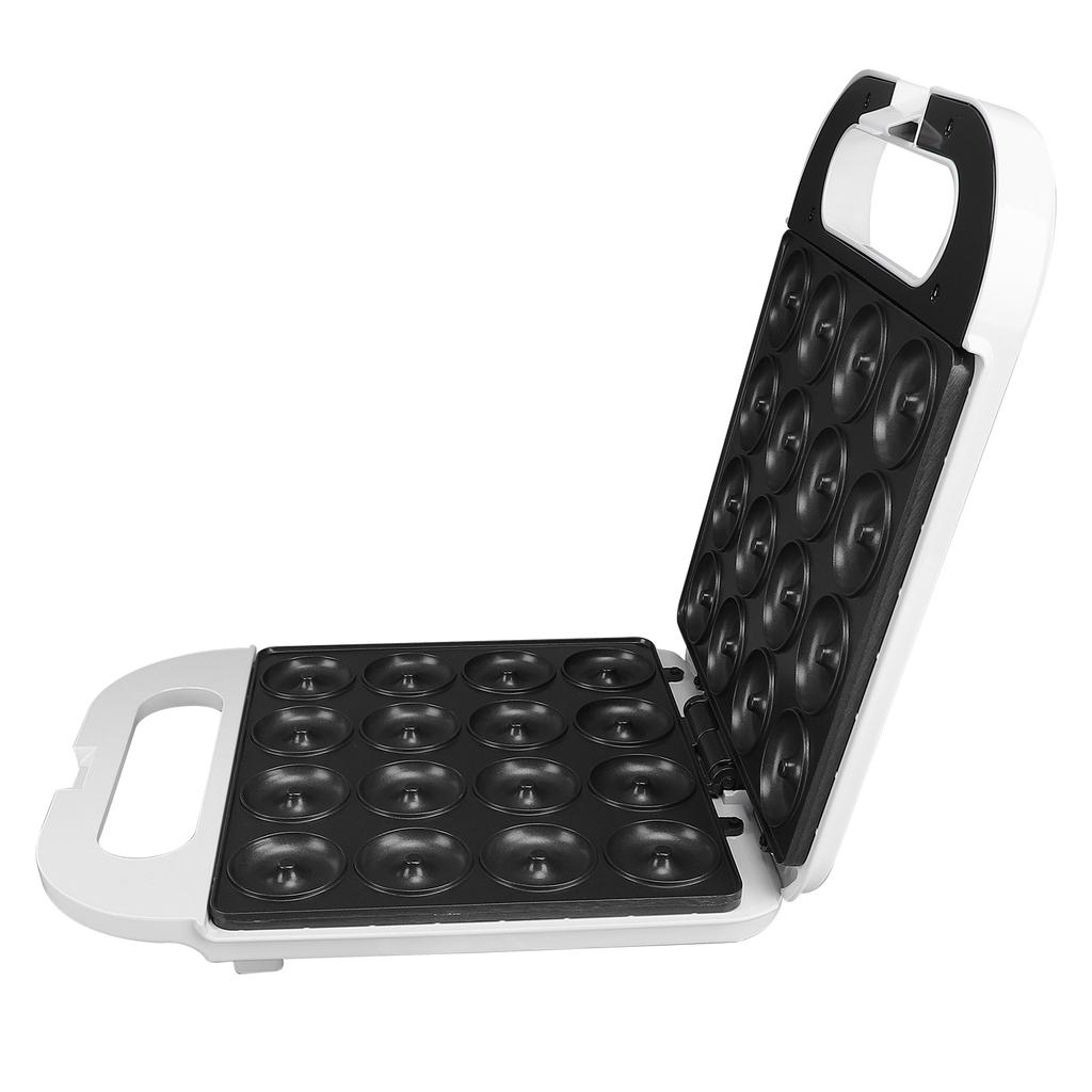 Mini Baking Machine Large Size 16 Holes Non Stick Donut Maker Machine for Home and Travel