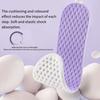 Summer Mesh Insoles Shock Absorption Breathable Shoe Inserts Flexible Cool Running Shoe Insoles for Men Women Sports Travel Work