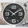 8 Inch Fashion Large Digital Wall Mounted Clock Silent and Accurate Wall Clock Suitable for Study Bedroom Living Room