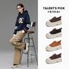 Foam Sole Leather Muffin Shoes Autumn Platform Dad Shoes Casual Heightening Shoes Women's Little White Shoes Fashion Women's Shoes